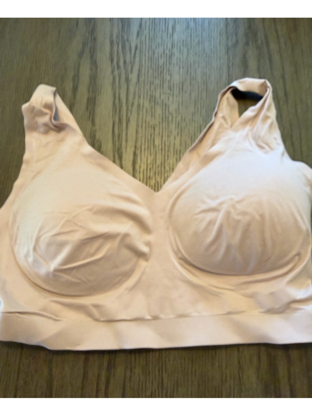 Soma Seamless Nude Wireless Bra - Comfortable Everyday Support lightly padded XL